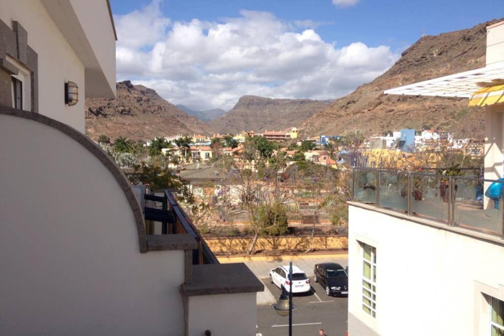 Schoene Wohnung Direkt Am Meer Mit Meerblick, Wlan Puerto De Mogan Zewnętrze zdjęcie